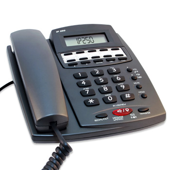 Intercall IP250 Intercall Nurse call A Desk Mount Telephone Display system over the TCP/IP 